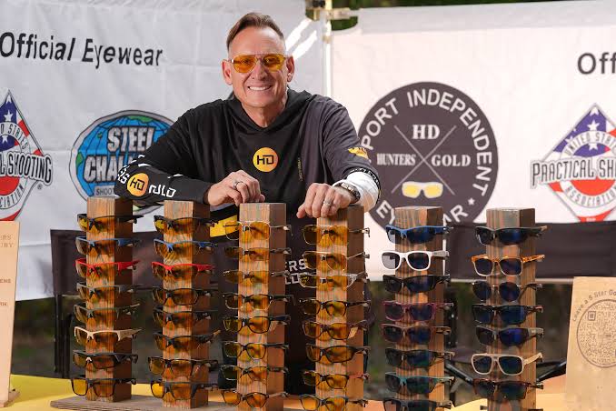 Hunters HD Gold shooting glasses