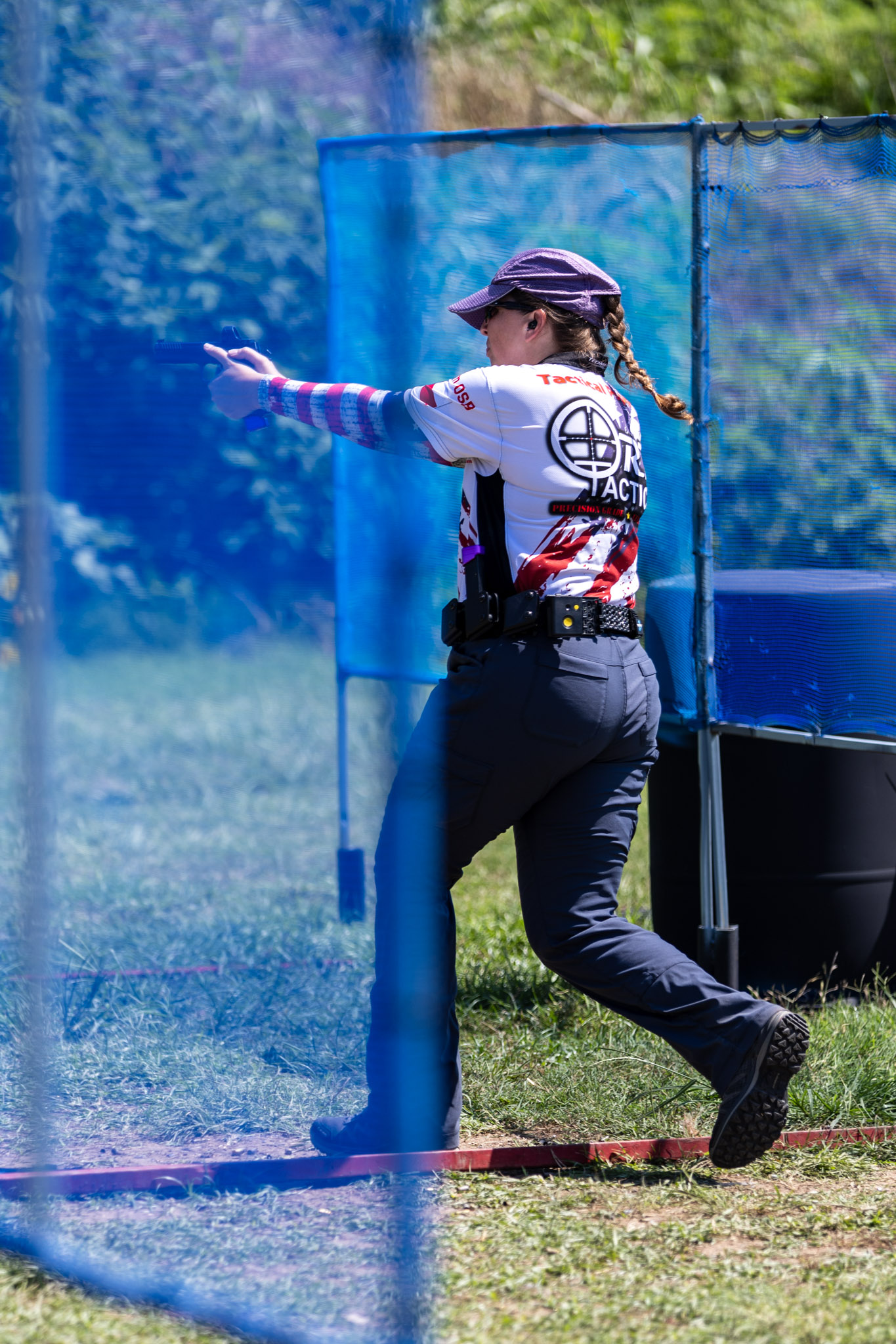 USPSA competition shooter